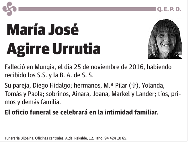 María José Agirre Urrutia