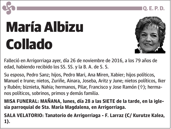 María Albizu Collado