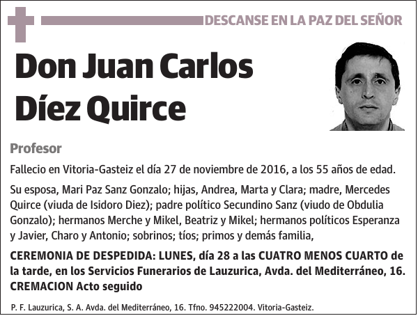 Juan Carlos Díez Quirce