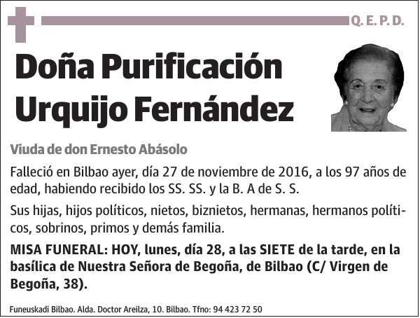 Purificación Urquijo Fernández