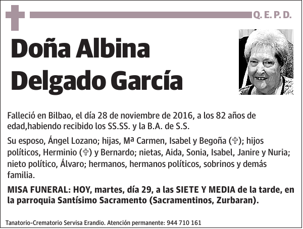 Albina Delgado García