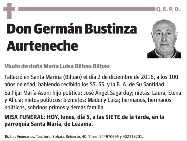 Germán Bustinza Aurteneche