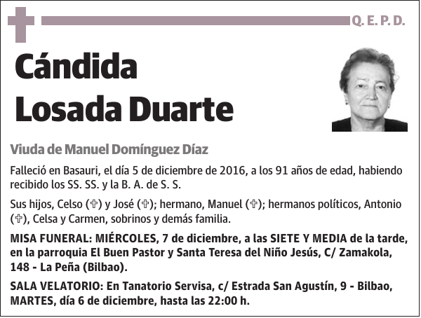 Cándida Losada Duarte