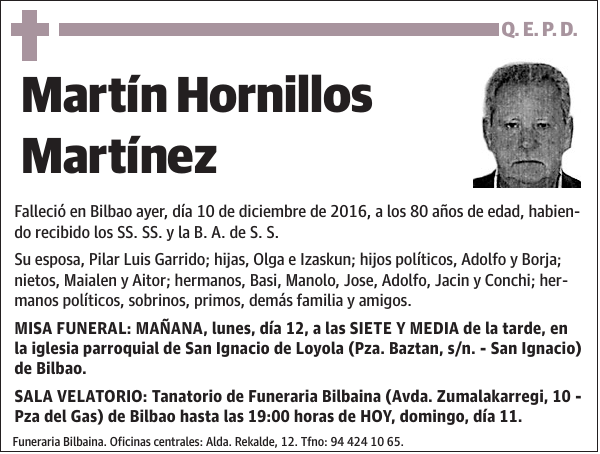 Martín Hornillos Martínez