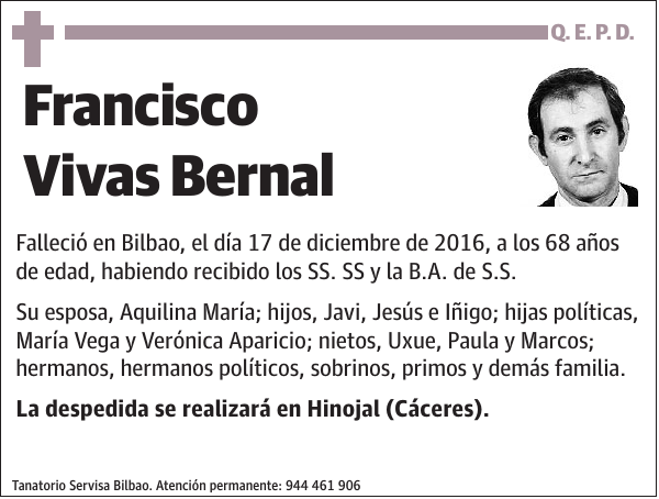 Francisco Vivas Bernal