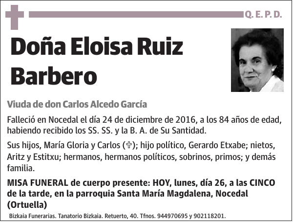 Eloisa Ruiz Barbero