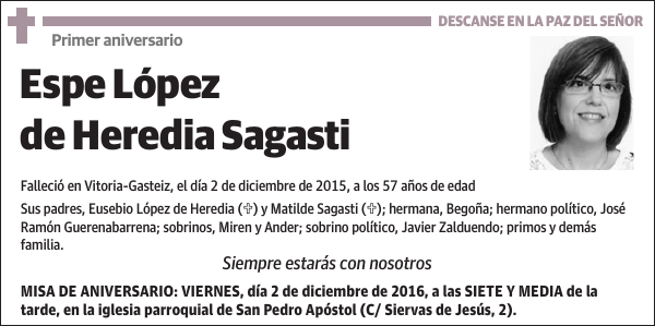 Espe López de Heredia Sagasti