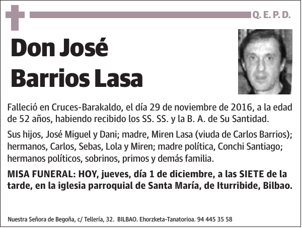 José Barrios Lasa