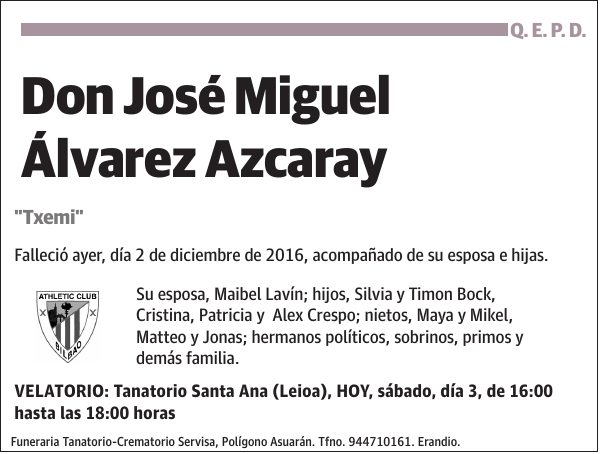 José Miguel Álvarez Azcaray