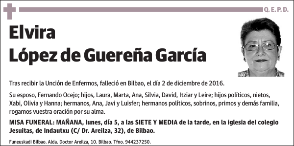 Elvira López de Guereña García