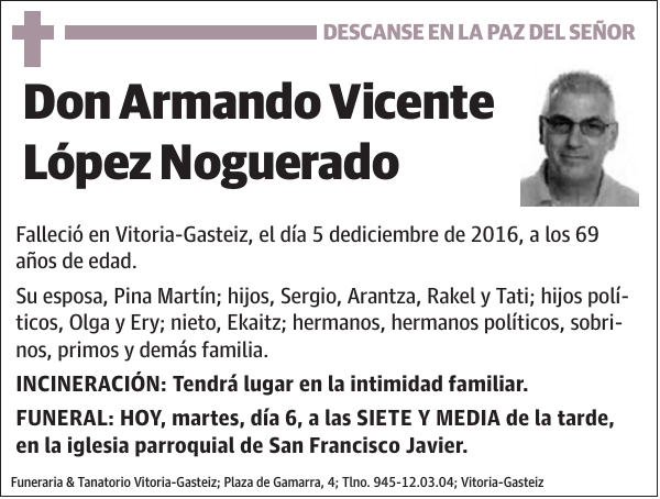 Armando Vicente López Noguerado