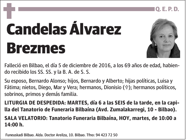 Candelas Álvarez Brezmes