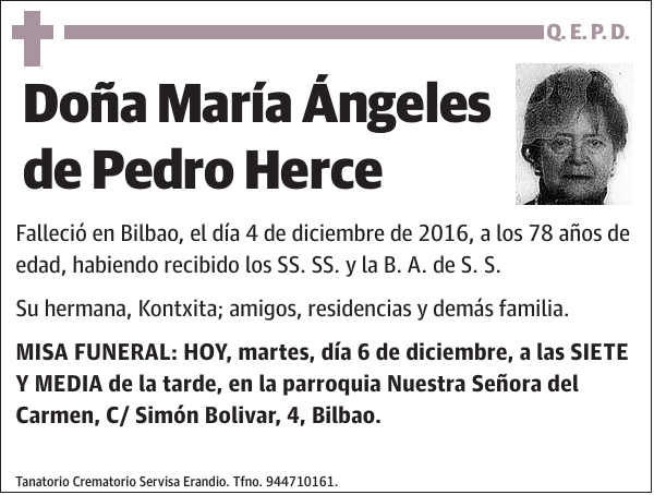 María Ángeles de Pedro Herce