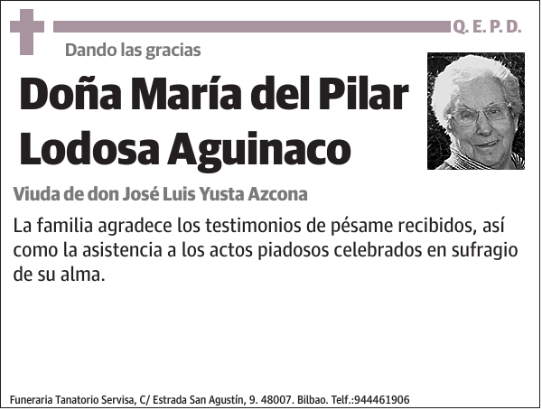 María del Pilar Lodosa Aguinaco