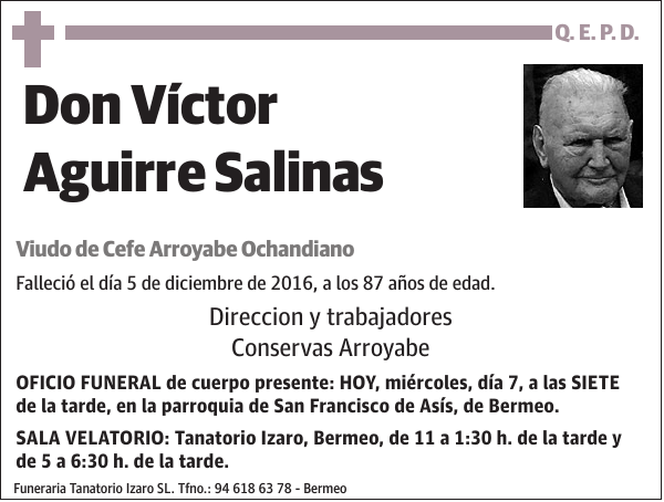 Víctor Aguirre Salinas