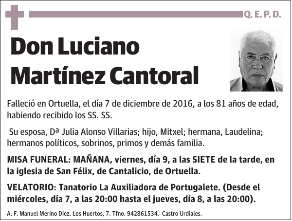 Luciano Martínez Cantoral