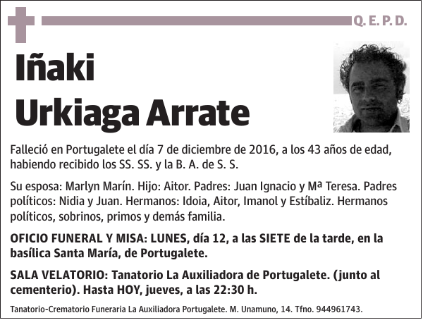 Iñaki Urkiaga Arrate