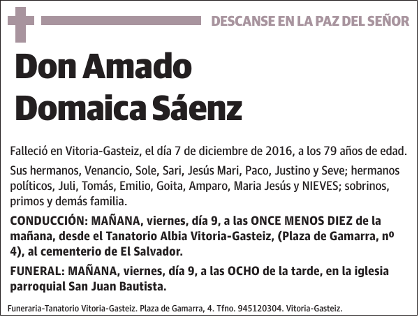 Amado Domaica Sáenz