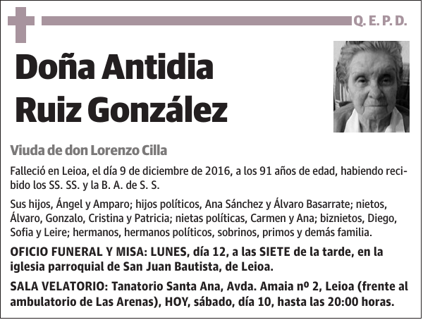 Antidia Ruiz González