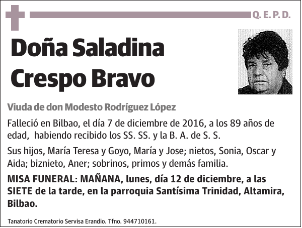 Saladina Crespo Bravo