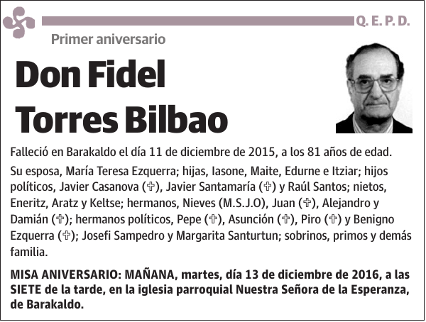 Fidel Torres Bilbao