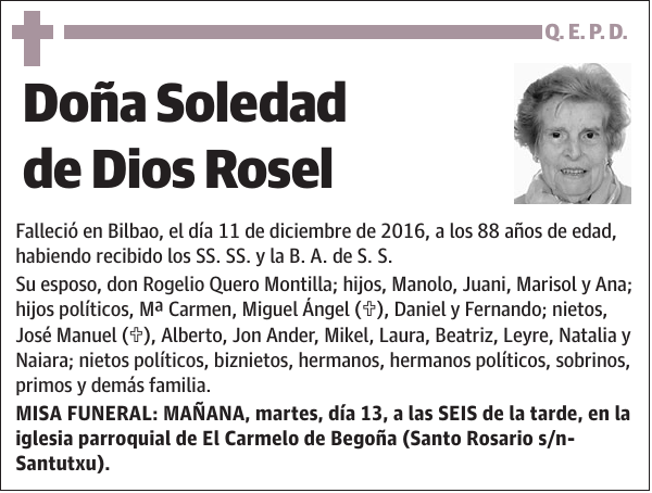 Soledad de Dios Rosel