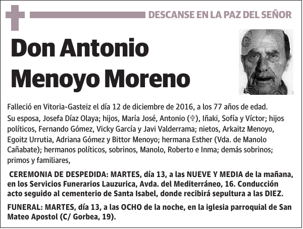 Antonio Menoyo Moreno