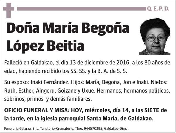 María Begoña López Beitia