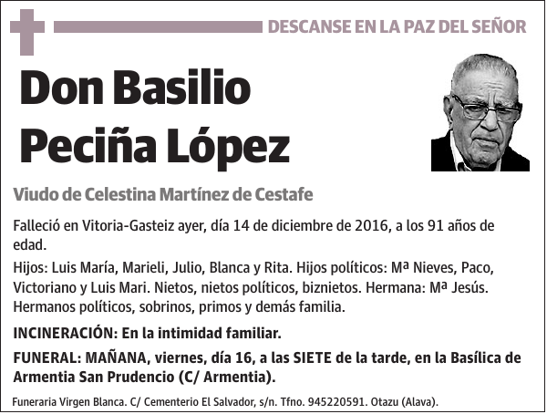 Basilio Peciña López