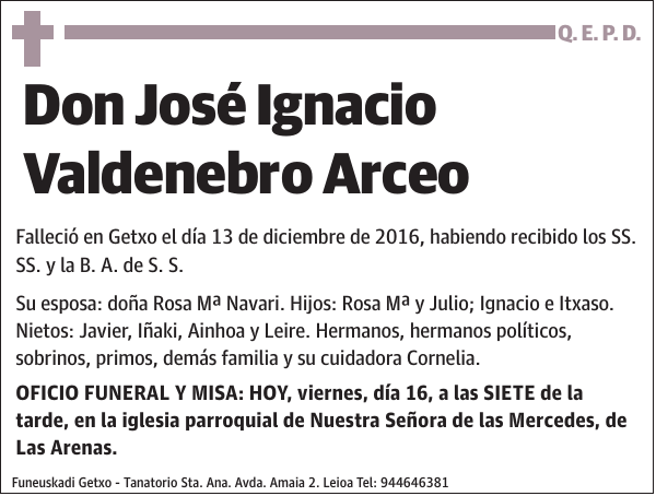 José Ignacio Valdenebro Arceo