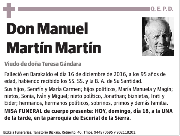 Manuel Martín Martín