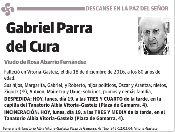 Gabriel Parra del Cura