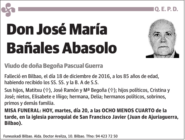 José María Bañales Abasolo