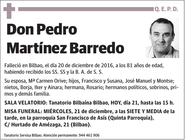 Pedro Martínez Barredo