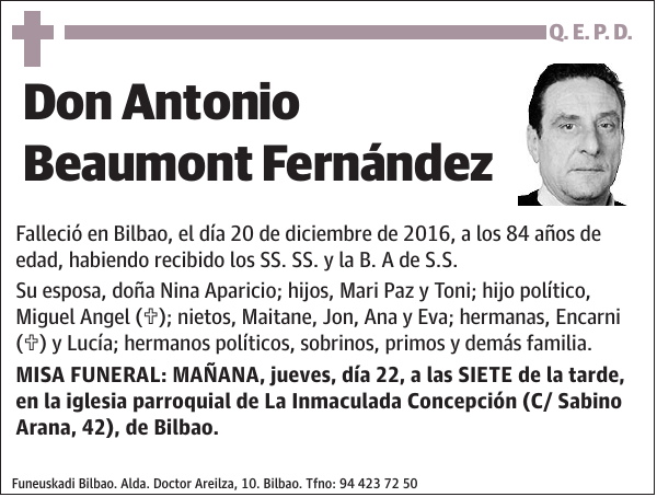 Antonio Beaumont Fernández