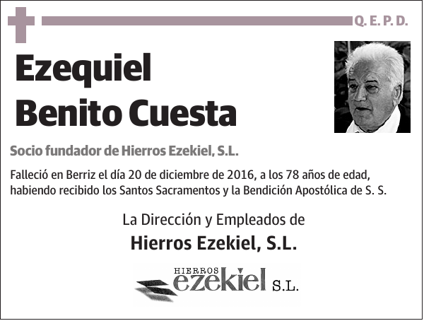 Ezequiel Benito Cuesta