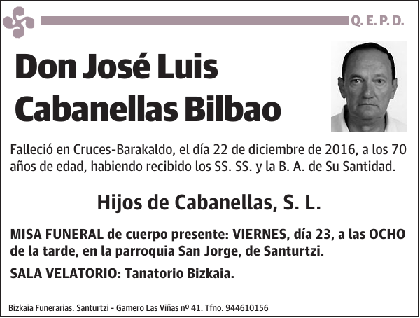 José Luis Cabanellas Bilbao