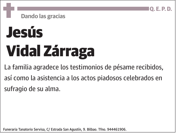 Jesús Vidal Zárraga