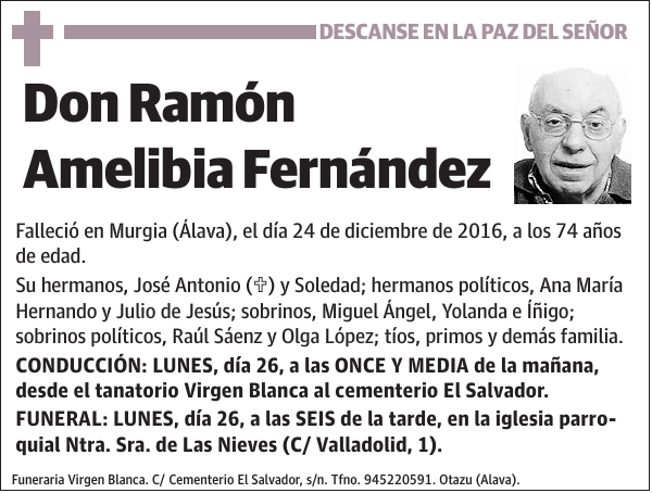 Ramón Amelibia Fernández