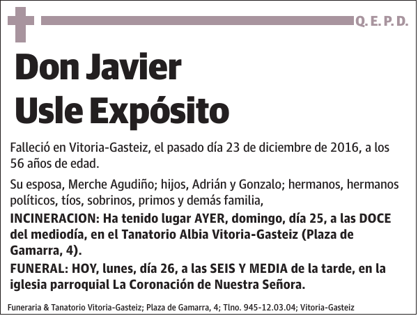 Javier Usle Expósito