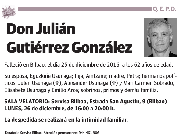 Julián Gutiérrez González