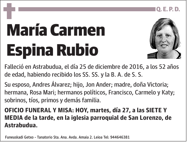 María Carmen Espina Rubio