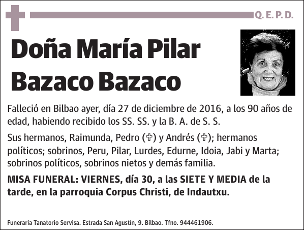 María Pilar Bazaco Bazaco