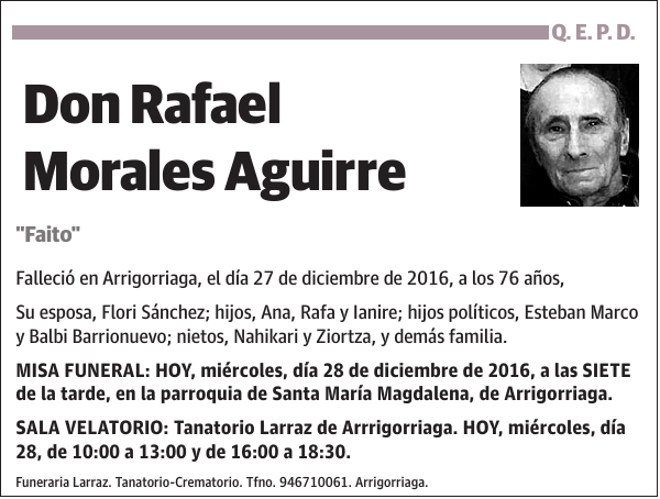 Rafael Morales Aguirre