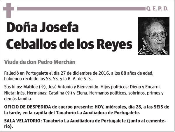 Josefa Ceballos de los Reyes