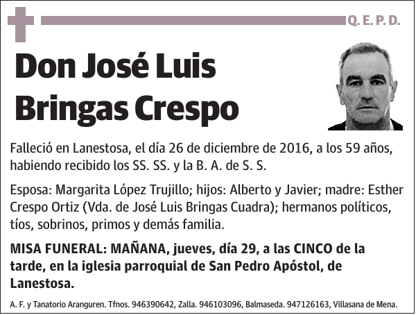 José Luis Bringas Crespo