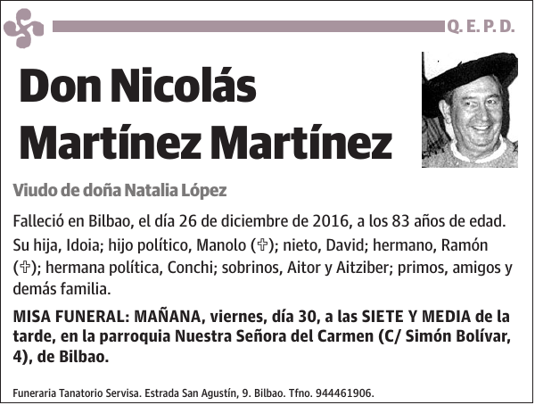 Nicolás Martínez Martínez