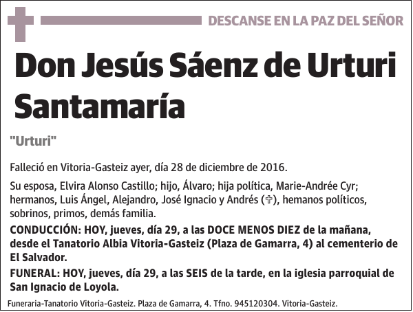 Jesús Sáenz de Urturi Santamaría 'Urturi'