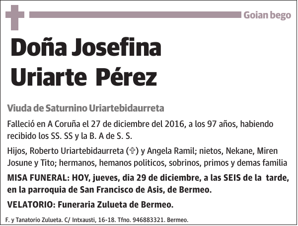 Josefina Uriarte Pérez