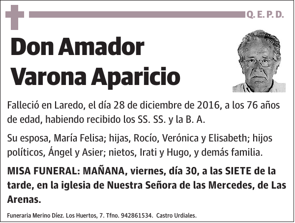 Amador Varona Aparicio